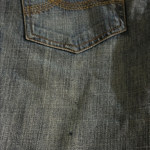 Vintage 7 For All Mankind Dark Blue Straight Jeans - Picture 11 of 11